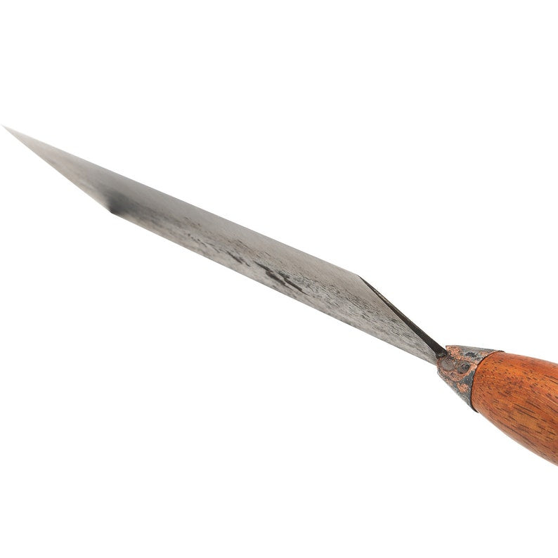 ZhenSanHuan Hand Hammered Forged Kitchen Knife Cleaver - For Deli, cheese and Flour-made Food