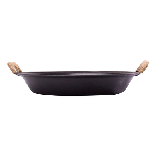 ZhenSanHuan Cast Iron Round Skillet/Frying Pan, Steak, pancake, dumplings