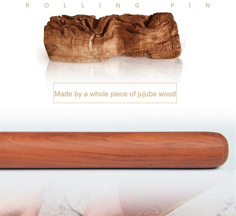 Jujube Wood Roller Pin